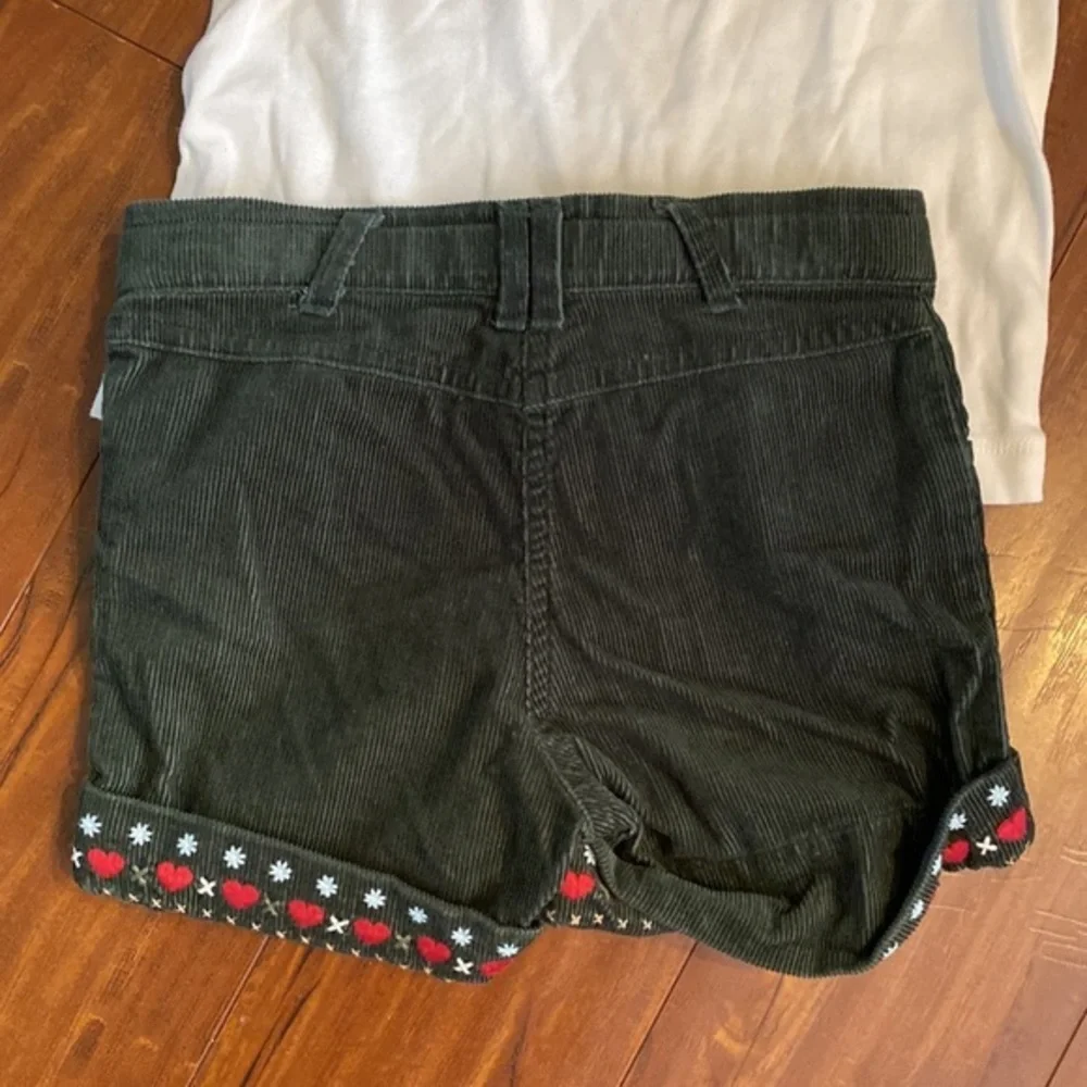 Gymboree Reindeer Holiday Outfit Set Corduroy Shorts 3T